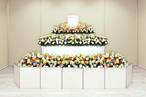 家族葬プランC 祭壇イメージ